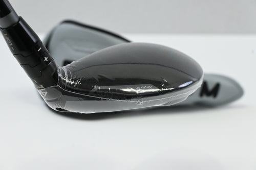 Callaway Quantum Max OS #4 Hybrid / 20 Degree / Regular Flex Denali Frost Silver