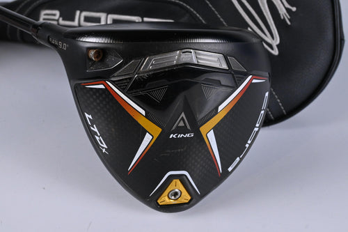 Left Hand Cobra LTDx Driver / 9 Degree / Stiff Flex HZRDUS Yellow 76 Shaft