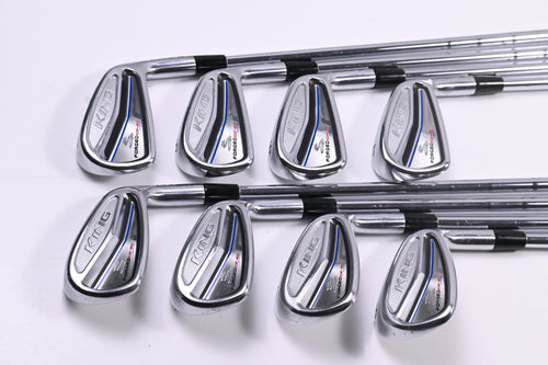 Cobra King Forged One Length Irons / 4-PW+GW / Regular Flex KBS Tour Shafts