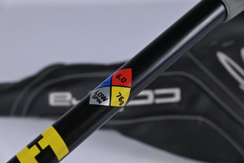 Left Hand Cobra LTDx Driver / 9 Degree / Stiff Flex HZRDUS Yellow 76 Shaft
