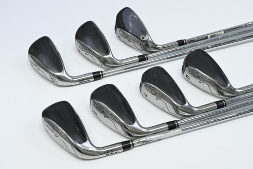 Left Hand Wilson Launch Pad Irons / 5-PW+SW / Regular Flex KBS Tour 80 Shafts
