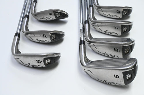 Left Hand Wilson Launch Pad Irons / 5-PW+SW / Regular Flex KBS Tour 80 Shafts