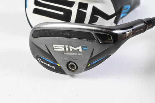 Taylormade SIM2 #3 Hybrid / 19.5 Degree / Stiff Flex Tensei AV Blue 80 Shaft