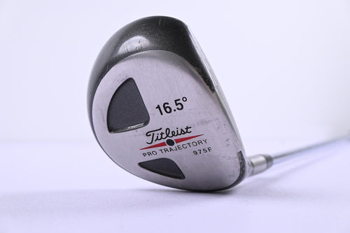 Titleist 975 F #4 Wood / 16.5 Degree / Regular Flex Steel Shaft