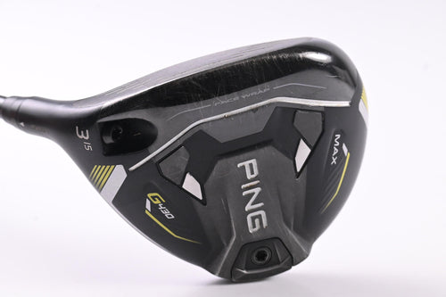 Left Hand Ping G430 Max #3 Wood / 15 Degree / Stiff Flex HZRDUS Smoke Red RDX 70
