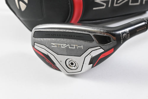 Taylormade Stealth Plus #3 Hybrid / 19.5 Degree / Regular Flex Hzrdus Smoke RDX