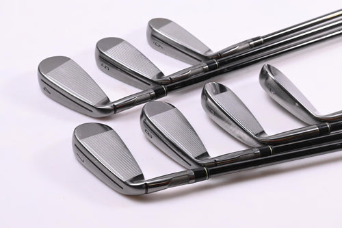 Taylormade Qi Gunmetal Edition Irons / 4-PW / Stiff Flex KBS MAX MT 85 Shafts