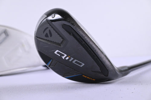 Taylormade Qi10 #4 Hybrid / 22 Degree / Stiff Flex HZRDUS Gen4 Black 80 Shaft