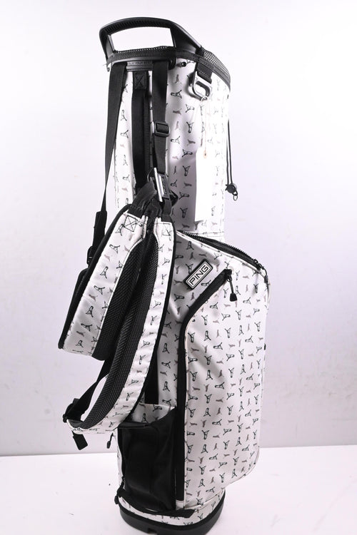 Ping Moonlander Stand Bag / 4-Way Divider / White, Black