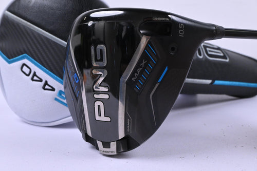 Ping G440 Max Driver / 10.5 Degree / Stiff Flex Project X HZRDUS Black Gen4 60