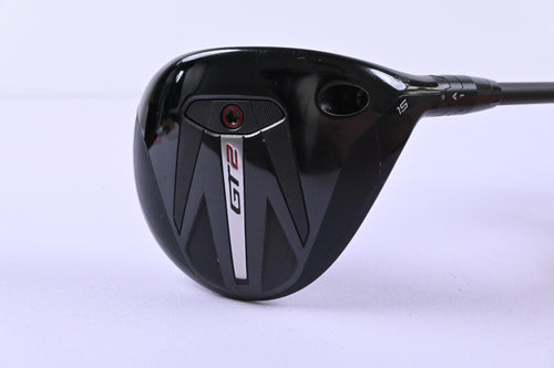 Titleist GT2 #3 Wood / 15 Degree / Stiff Flex HZRDUS Gen5 Black 70 Shaft
