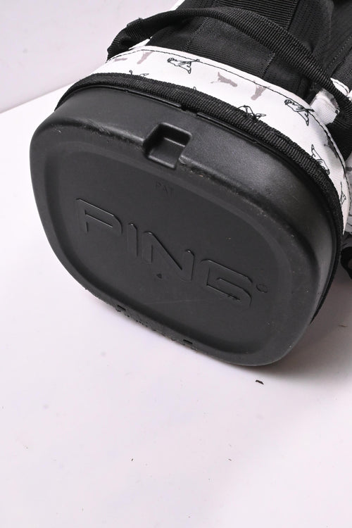Ping Moonlander Stand Bag / 4-Way Divider / White, Black