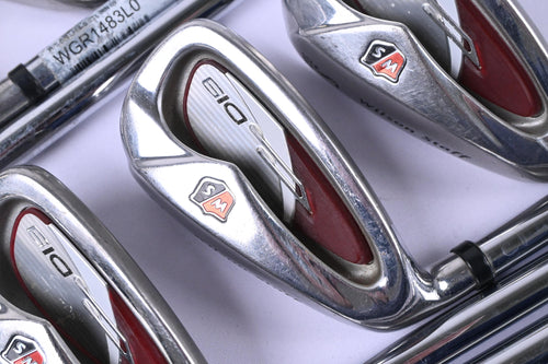 Wilson C200 Irons / 5-PW+GW+SW / Senior Flex Aldila Rogue Silver Pro 65 Shafts