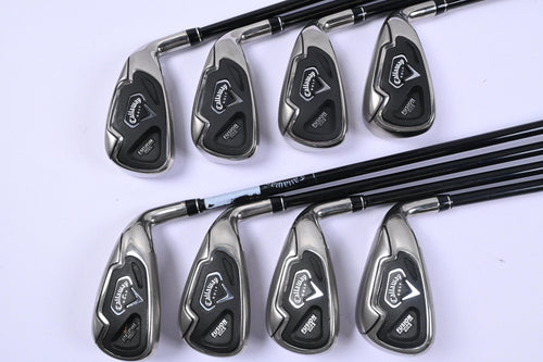 Callaway Fusion Wide Sole Irons / 3-PW / Stiff Flex Callaway 75 Shafts
