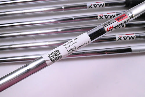 Taylormade Stealth Irons / 5-PW+SW / Stiff Flex KBS MAX MT 85 Shafts