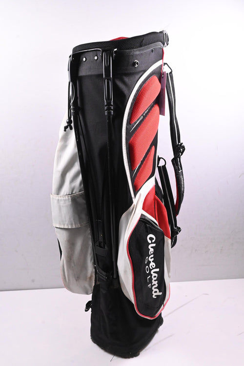 Cleveland Stand Bag / 6-Way Divider / Black, White, Red