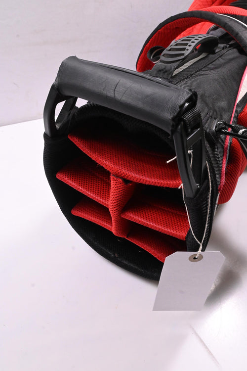 Cleveland Stand Bag / 6-Way Divider / Black, White, Red