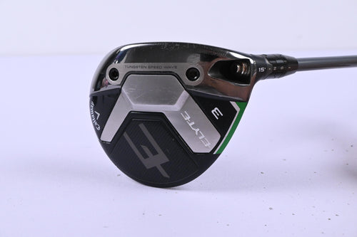 Callaway Elyte #3 Wood / 15 Degree / Stiff Flex Denali Charcoal 60 Shaft