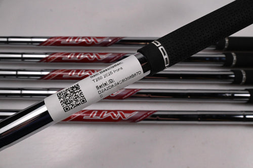 Titleist T250 2025 Irons / 6-PW+GW / Regular Flex AMT Red Shafts