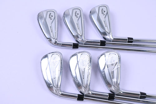 Left Hand Callaway Elyte Irons / 5-PW / Regular Flex True Temper Vector 80 Shaft