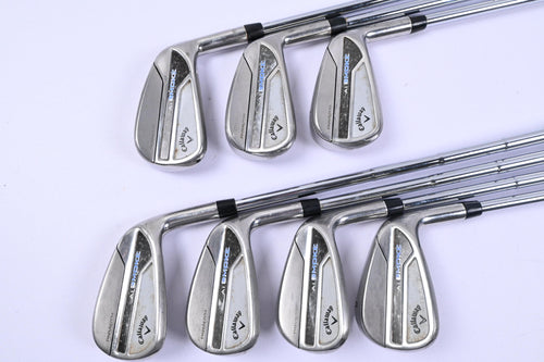 Callaway Paradym Ai Smoke Irons / 5-PW+GW / X-Flex Dynamic Gold Mid 115 Shafts