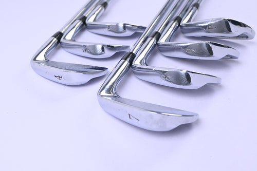 Left Hand Mizuno MP-59 Irons / 4-PW / Regular Flex Dynamic Gold XP R300 Shafts