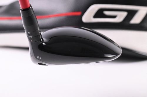 Titleist GT2 #3 Wood / 15 Degree / Regular Flex HZRDUS Red 75 Handcrafted Shaft