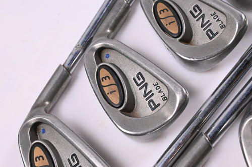 Ping i3 Irons / 3-PW+SW / Blue Dot / Regular Flex Ping JZ Shafts