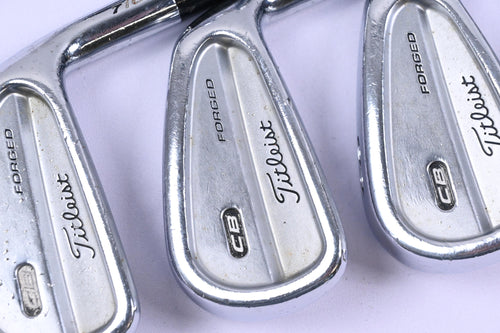 Titleist CB 710 Irons / 3-9i / Stiff Flex N.S.PRO Shafts
