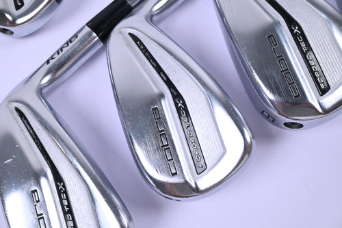 Cobra Forged Tec X 2022 Irons / 4-PW / Regular Flex KBS Tour Lite Shafts