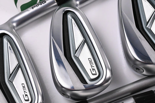 Ping G730 Irons / 7-PW+UW+50°+56° / Silver Dot / Senior Flex Ping Alta Quick 45