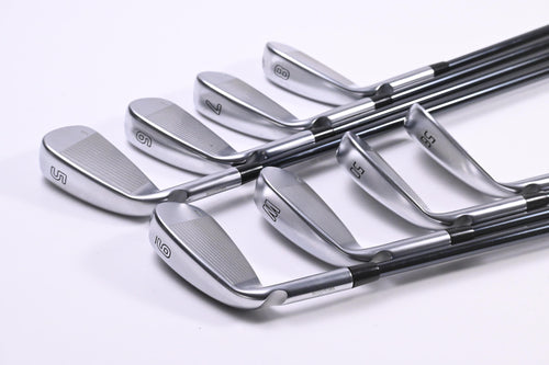 Ping G730 Irons / 5-PW+50+56 / Blue Dot / Regular Flex UST Recoil Dart 75 Shafts