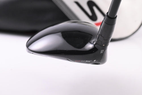 Left Hand Titleist TSR2 #3 Wood / 15 Degree / Stiff Flex Tensei AV Blue 65 Shaft