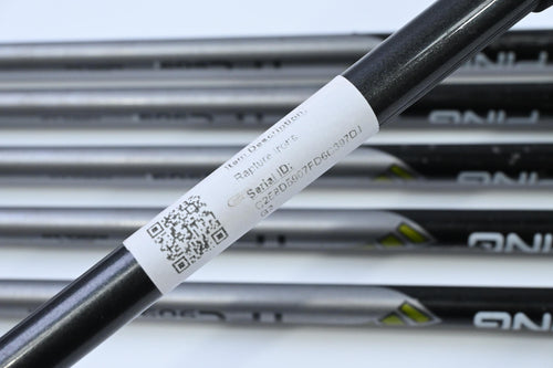 Ping Rapture Irons / 5-PW / Black Dot / Senior Flex Ping TFC 909 Shafts