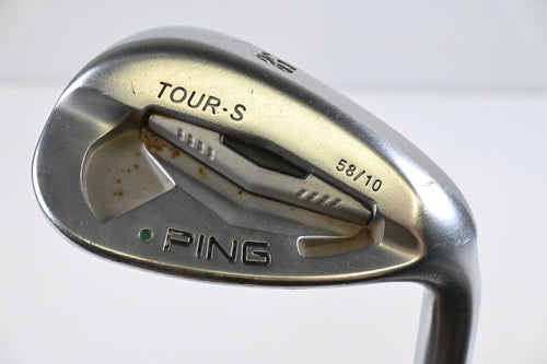 Ping Tour-S Lob Wedge / 58 Degree / Green Dot / Stiff Flex Steel Shaft