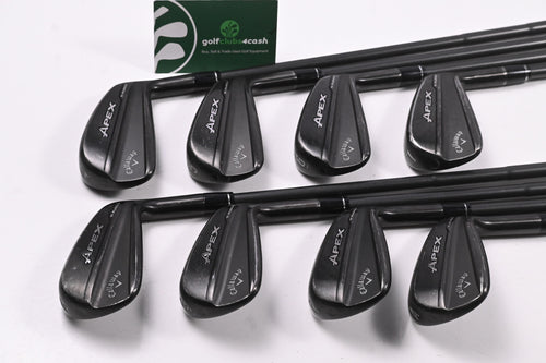 Callaway Apex Ti Fusion Irons / 4-PW+GW / Stiff Flex Dynamic Gold Mid S300 100