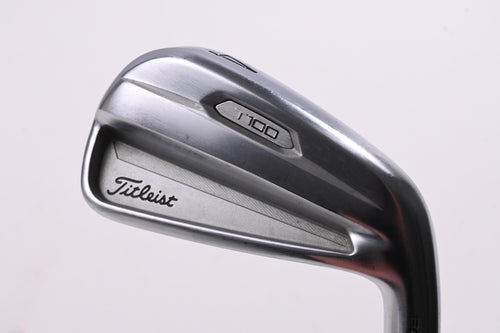 Titleist T100 2021 #4 Iron / 24 Degree / Stiff Flex AMT Tour White S300 Shaft
