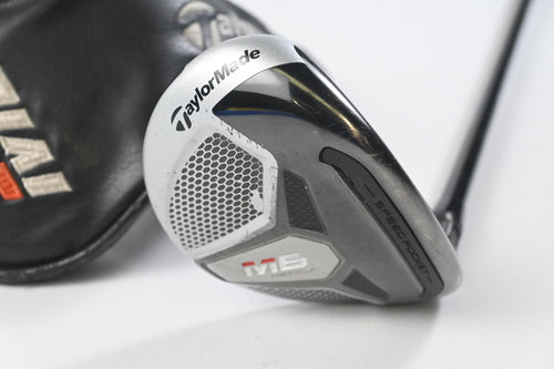Taylormade M6 #6 Hybrid / 28 Degree / Stiff Flex HZRDUS Smoke Red RDX 80 Shaft