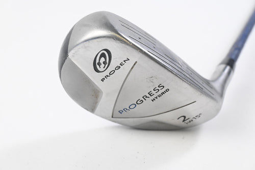 Ladies Progen Progress #2 Hybrid / 15 Degree / Ladies Flex Progress Shaft
