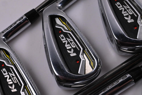 Cobra King Speedzone Irons / 5-PW+GW / Senior Flex UST Recoil ESX 460 Shafts