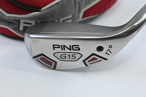 Ping G15 #2 Hybrid / 17 Degree / Stiff Flex Aldila Serano 85 Shaft