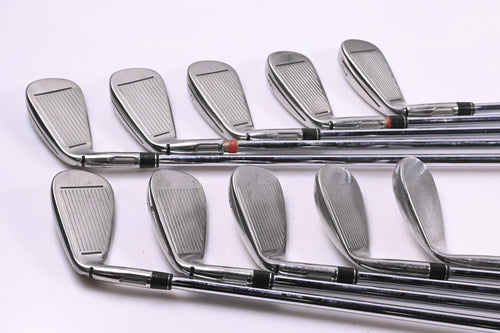 Taylormade M3 Irons / 3-PW+GW+SW / Stiff Flex KBS Tour C-Taper 105 Shafts