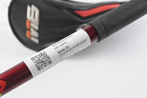 Taylormade M6 #4 Hybrid / 22 Degree / Regular Flex HZRDUS Smoke Red RDX 70 Shaft