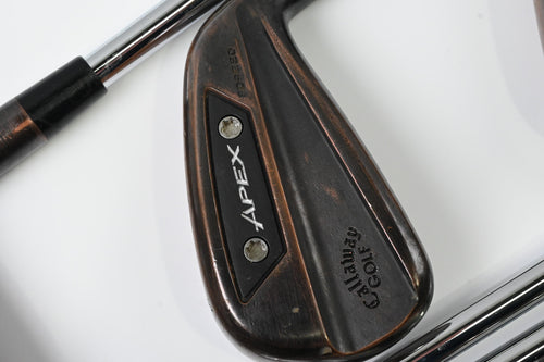Callaway Apex Ai200 Brushed Copper Irons / 4-PW / Stiff Flex Dynamic Gold MID
