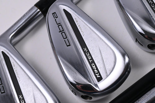 Cobra 2025 King Tec-X Irons / 5-PW+GW / Stiff Flex KBS PGI 85 Shafts
