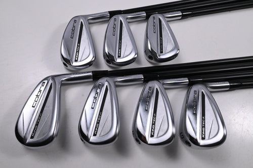 Cobra 2025 King Tec-X Irons / 5-PW+GW / Stiff Flex KBS PGI 85 Shafts