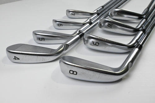 Ping i530 Irons / 4-PW+UW / Red Dot / X-Flex KBS Tour 130 Shafts