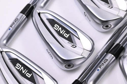 Ping G425 Irons / 5-PW+SW / Blue Dot / Regular Flex Ping AWT 2.0 Shafts