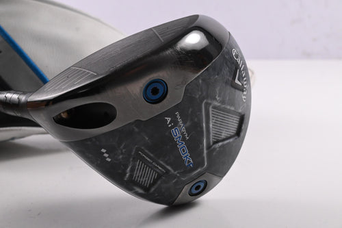 Left Hand Callaway Paradym Ai Smoke TD Driver / 9 Degree / X-Flex Kai'li Blue 60
