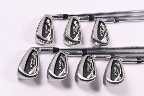 Cobra King Speedzone Irons / 5-PW+GW / Regular Flex Cobra Shafts